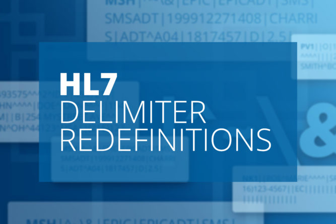 HL7-delimiter-redefinitions